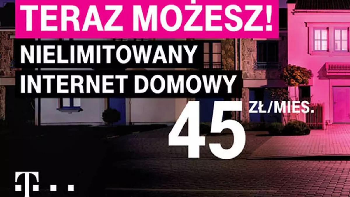 T-Mobile 1 - Internet Domowy bez limitu od 45 zł
