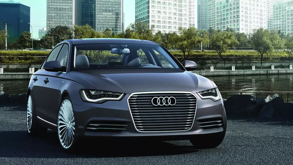 Audi A6 L e-tron: luksusowa limuzyna na prąd