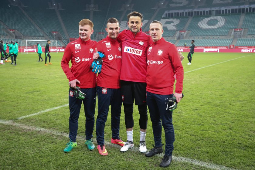 Pilka nozna. Reprezentacja Polski. Trening. 22.03.2018