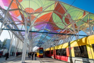 Trasa W-Z: Nowoczesne centrum przesiadkowe w Łodzi już gotowe [ZDJĘCIA]