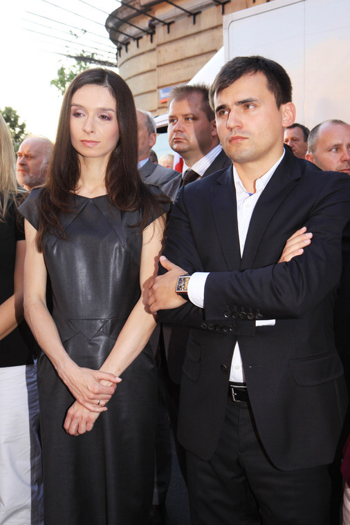 Marta Kaczyńska i Marcin Dubieniecki