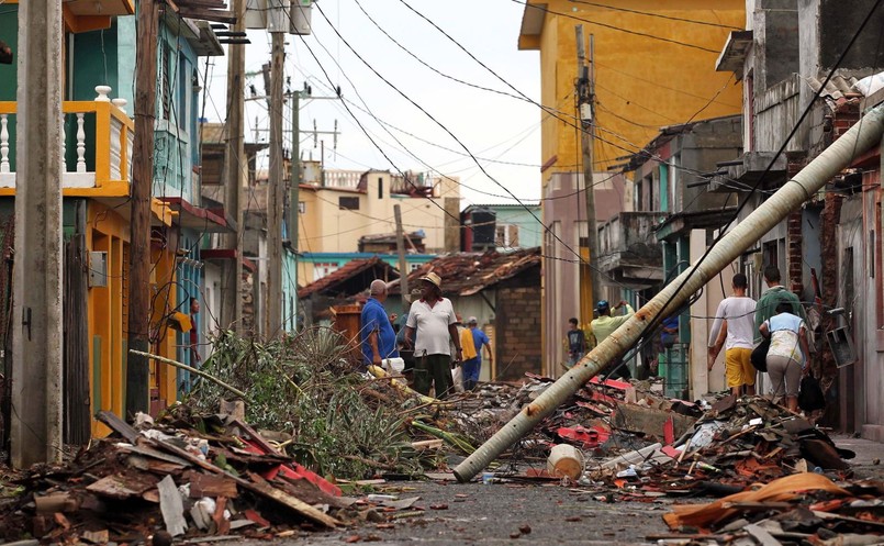 Huragan Matthew. Zniszczenia na Kubie