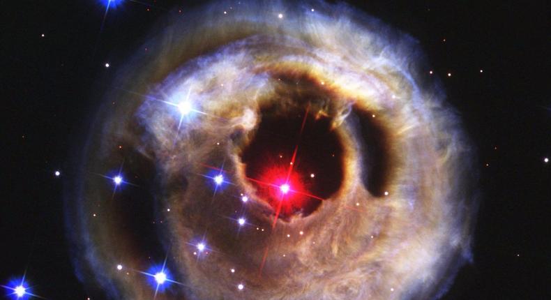 V838 Monocerotis red nova candidate supergiant star nasa hubble esa