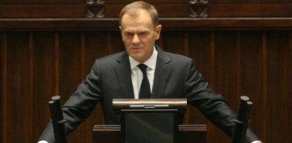 Tusk zadrwił z Dorna w Sejmie!