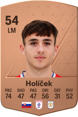 Matúš Holíček v EA Sports FC 24.