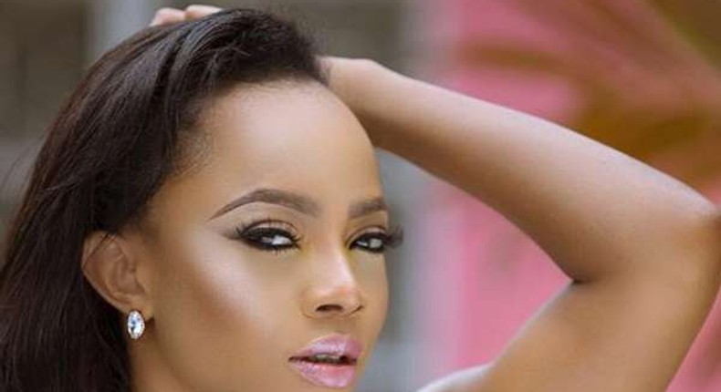 Toke Makinwa wears flawless makeover