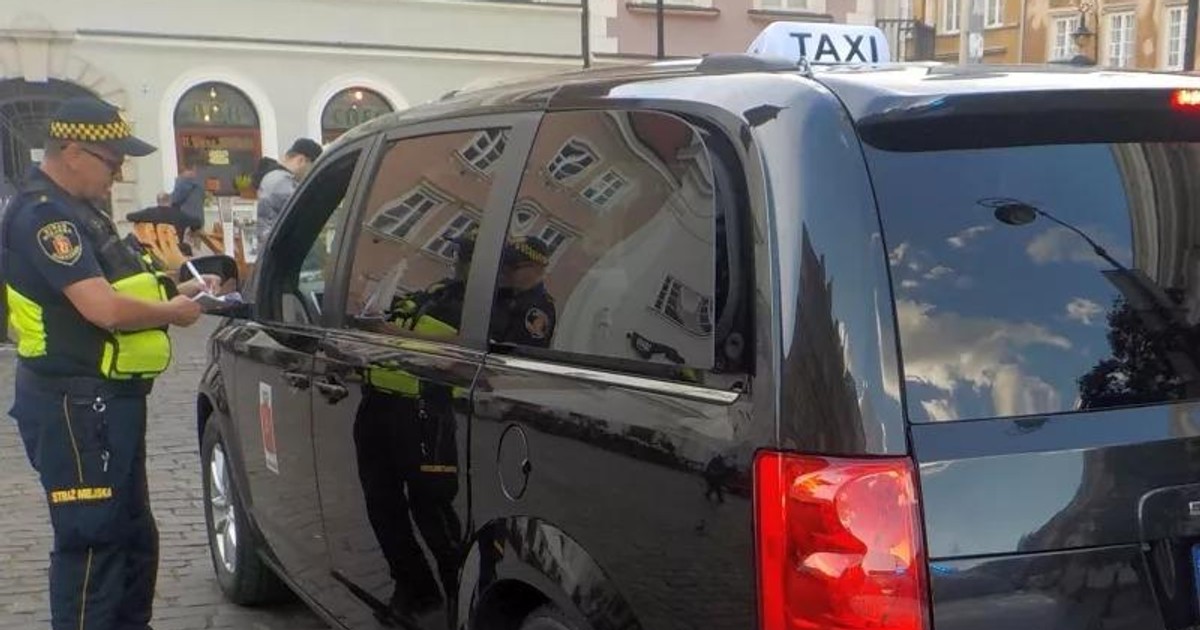 Szokujące wyniki kontroli taksówek w Warszawie! Tylu kierowców łamie prawo!