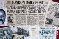 The London Post November 9th 1888 Clippings of the Fifth and final victim of the notorious serial ki