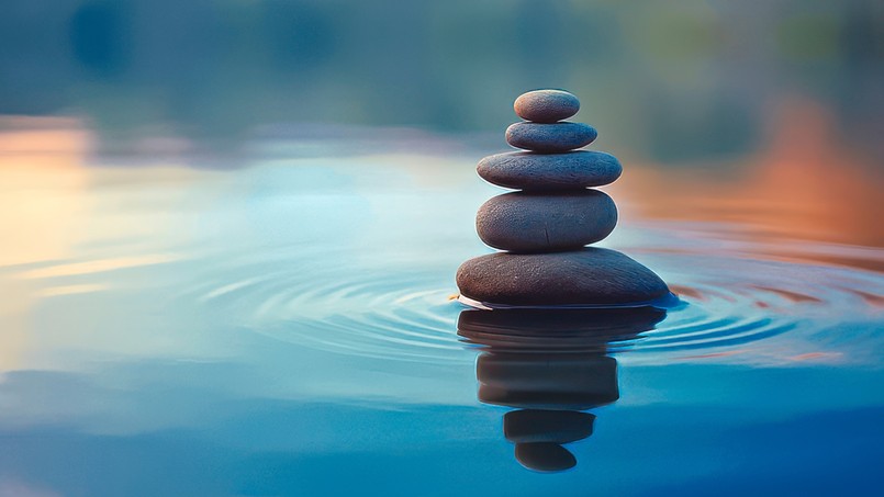 Quiz Feng Shui relaks medytacja Serene,Zen,Stones,For,Meditation,And,Balance