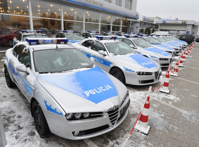 Alfa Romeo - nowa broń policji