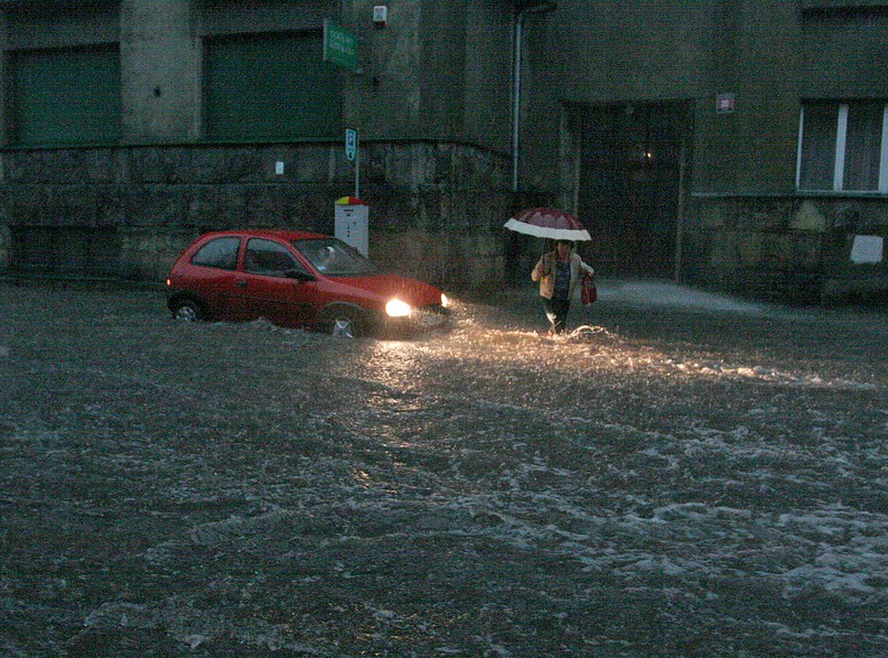 Burze szaleją w Polsce