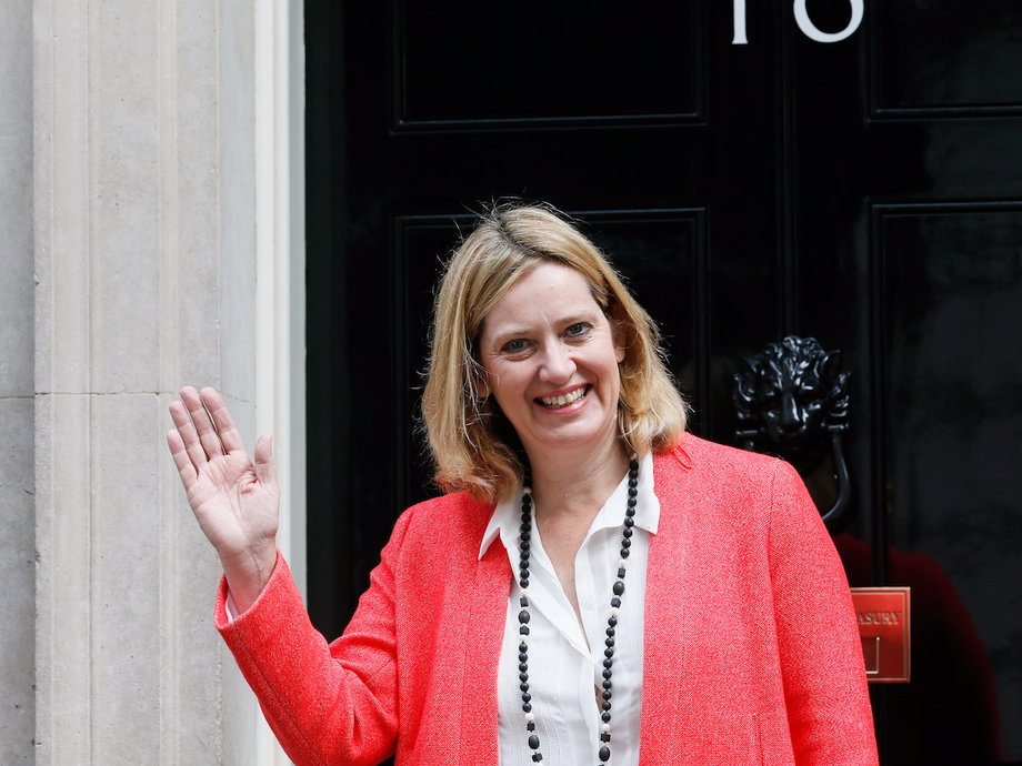 UK Home Secretary Amber Rudd.