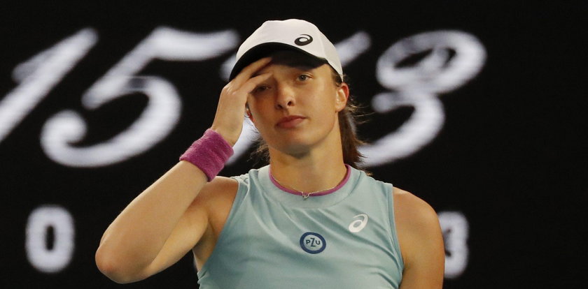 Australian Open. Świetny pierwszy set to za mało, Świątek przegrała z Halep