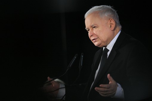 Prezes PiS Jarosław Kaczyński