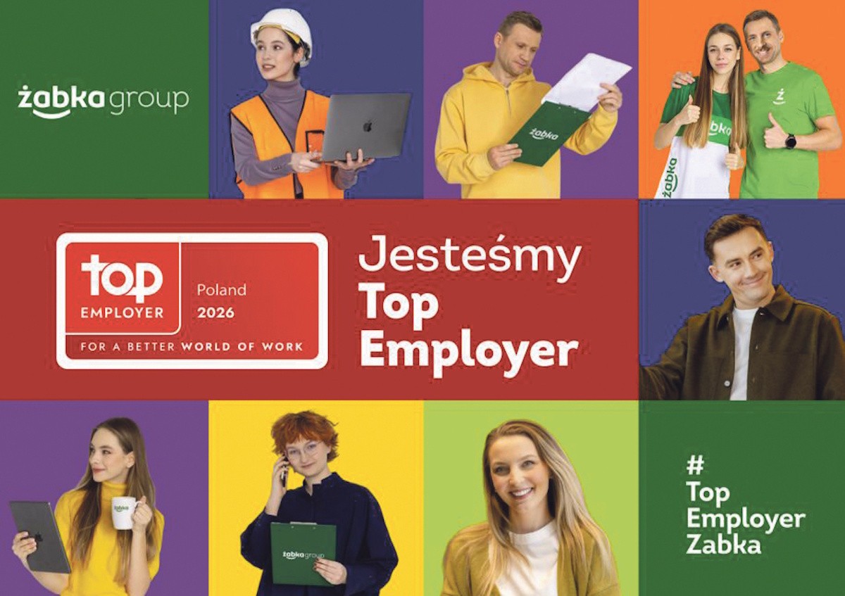 Nowoczesny HR w praktyce. Grupa Żabka potwierdza pozycję Top Employera