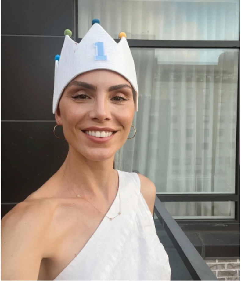 Nina Seničar proslavila prvi rođendan sinu