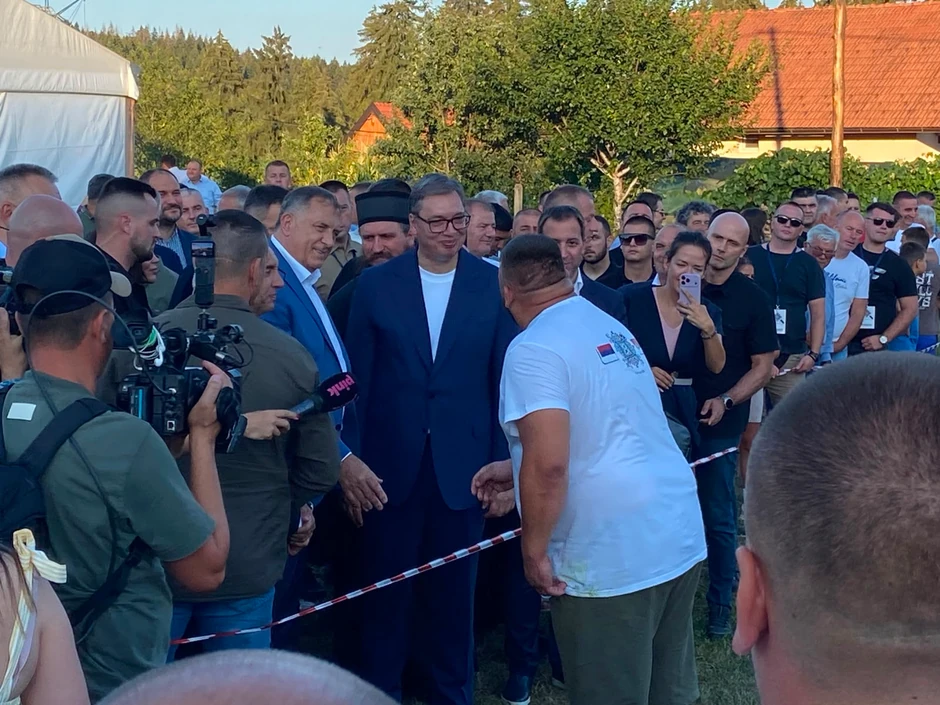 Vučić na Manjači