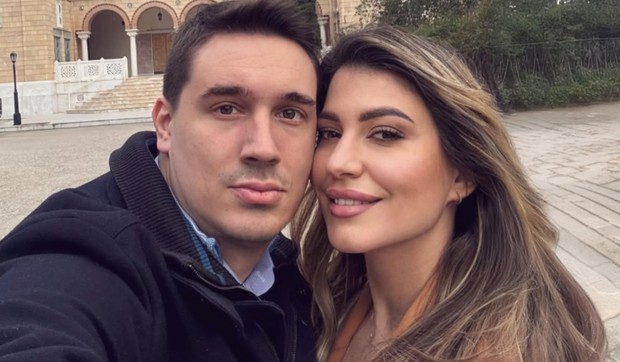 Anđela Đurašković sa mužem