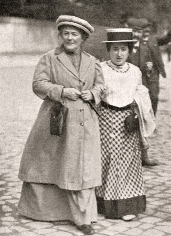 Klara Cetkin i Roza Luksemburg