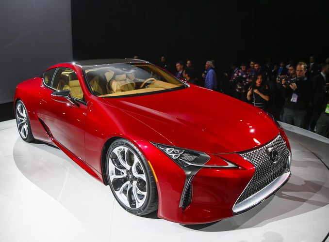 Lexus LC500<br><br>  fot.  EPA/TANNEN MAURY