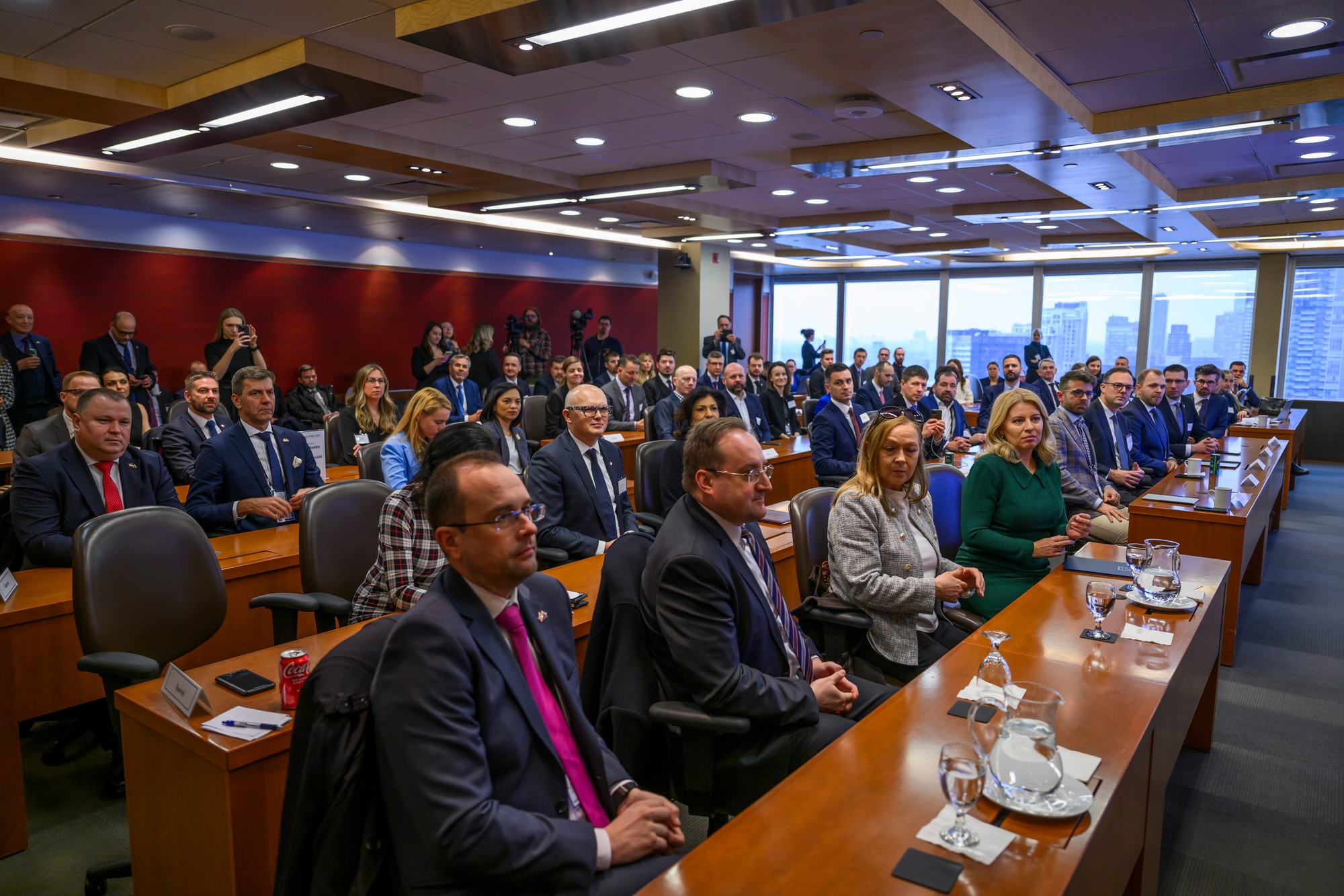 Prezidentka SR Zuzana Čaputová otvorila biznis fórum v Toronte.