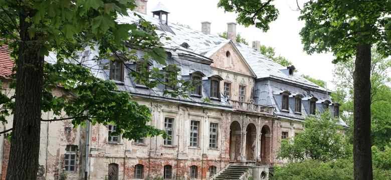 Hitlerowski skarb w polskim pałacu? Na miejscu znaleziono monety [WIDEO]