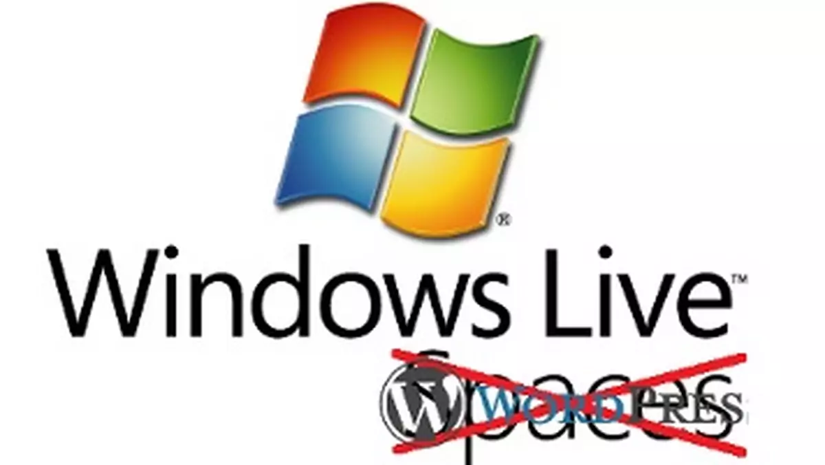 Masz bloga na Windows Live Spaces? To zacznij lubić WordPressa