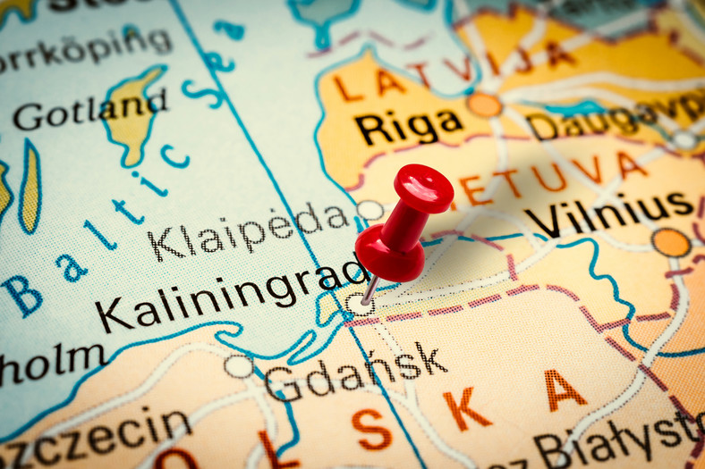 Kaliningrad na mapie