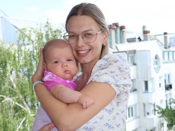Nina Drašković sa ćerkom Sašom