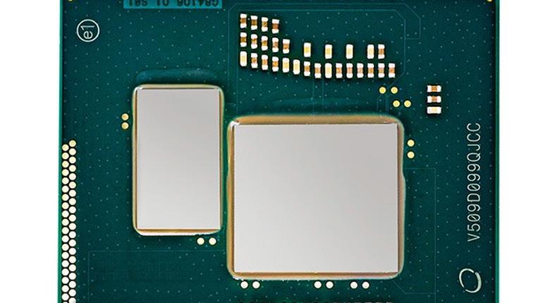 An Intel chip