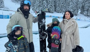 Seka i Veljko sa sinovima