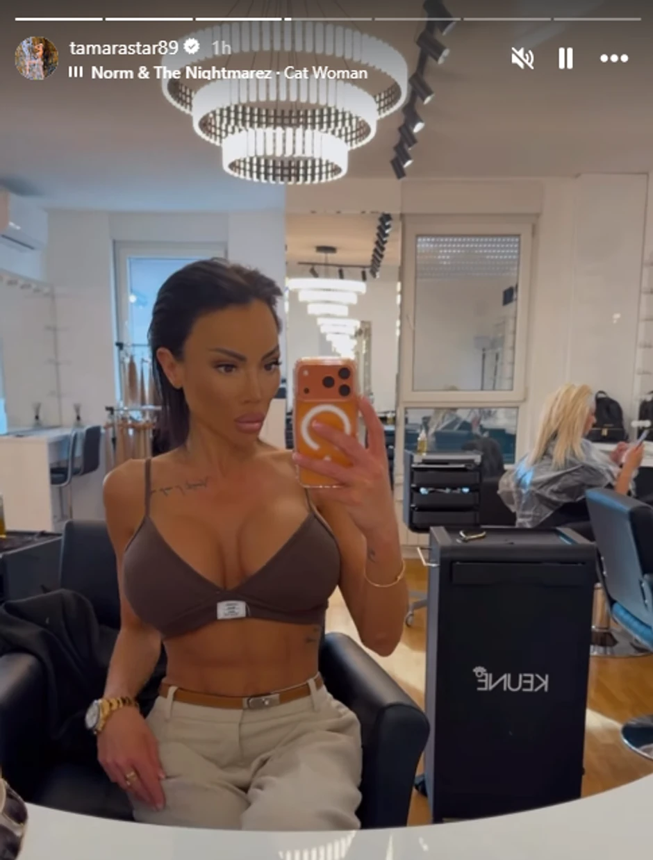 Tamara Đurić sa kratkom kosom