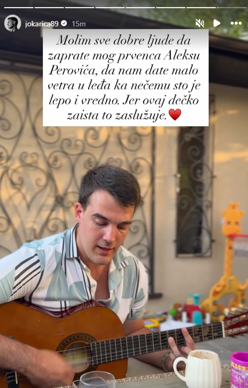 Jovan Pantić objava