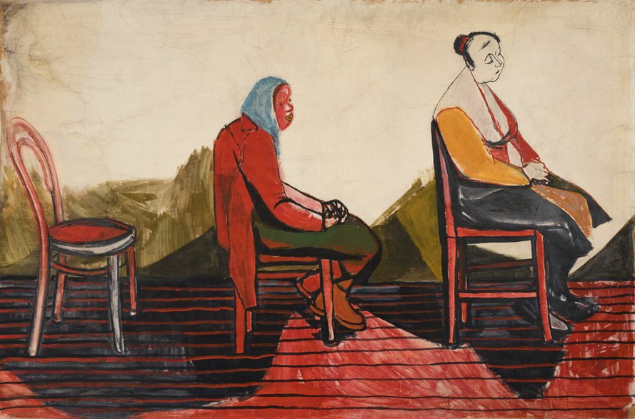 "Kolejka trwa; 1956"