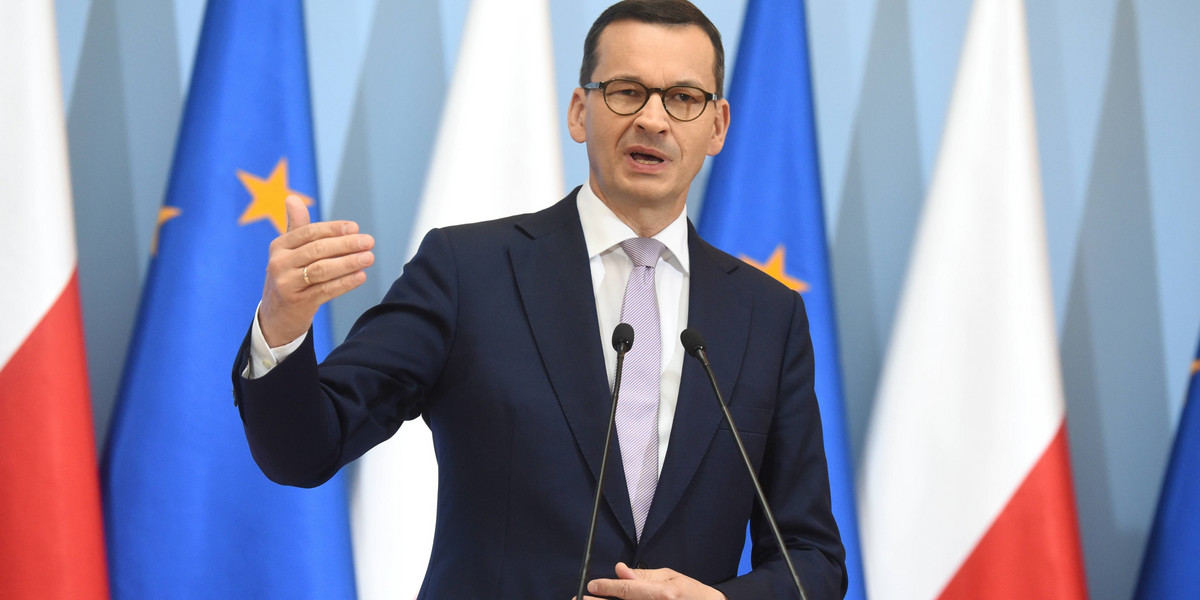 Premier Morawiecki zapowiedział możliwość złagodzenia obostrzeń gospodarczych.