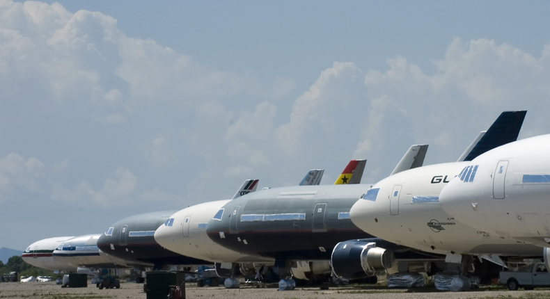 Pinal Air Park in Marana, Arizona is one the many aircraft boneyards located in the American Southwest, a region known for its hot, dry climates that help preserve aircraft.