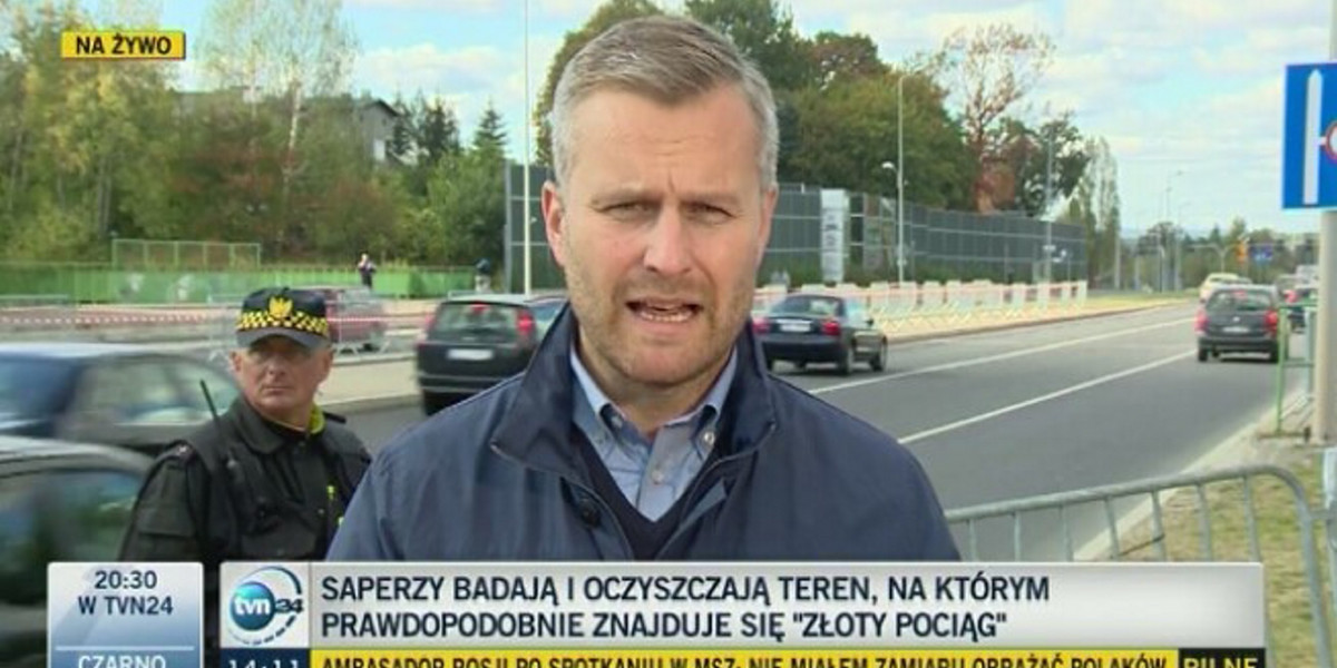 Tomasz Mildyn TVN24.