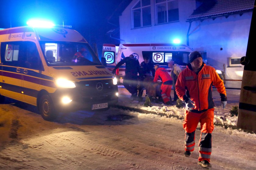 Pacjentka uratowana z pożaru hospicjum w Chojnicach dziękuje policjantom