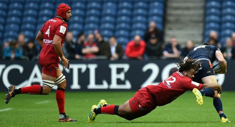 Mathieu Bastareaud returned but despite his efforts, such as tackle on Edinburgh full-back Blair Kinghorn, Toulon lost again