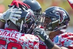 Atlanta Falcons pierwszą drużyną ze 100-procentowym wskaźnikiem szczepień