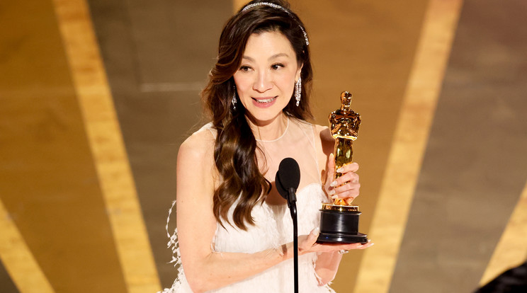 Michelle Yeoh lett a legjobb színésznő / Fotó: Getty Images