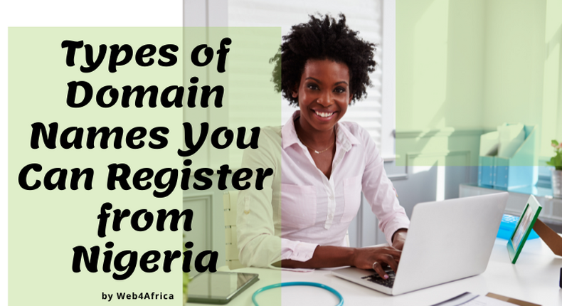 Types of domain names you can register from Nigeria