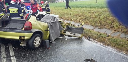 Masakra na drodze. Nie żyje dwoje młodych ludzi