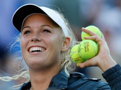 Wozniacki odwiedziła ekipę Barcelony
