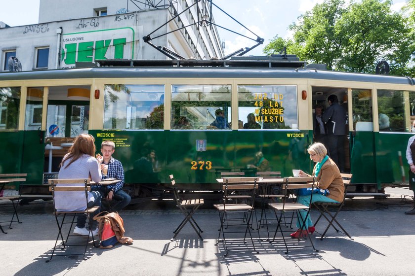 Tramwajowa kawiarenka już otwarta