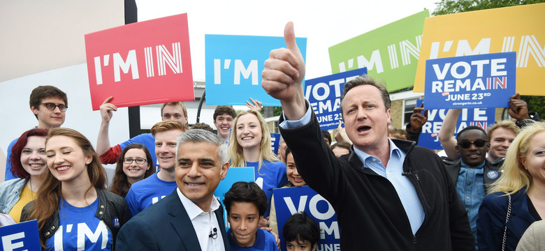 Wielka Brytania: Cameron i Khan razem przekonują do głosowania za pozostaniem w UE