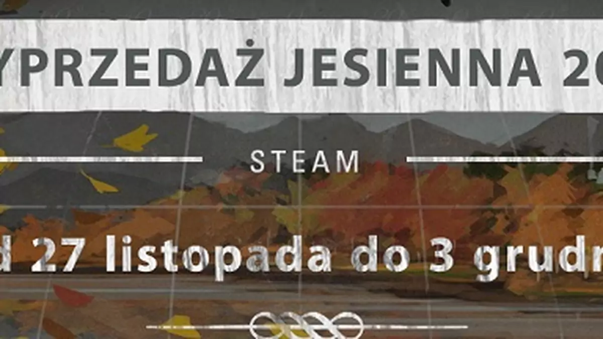 Jesienna wyprzedaż na Steam już wystartowała! 