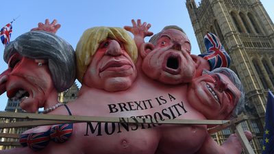 Brexit protest