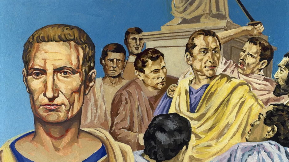 Śmierć Juliusza Cezara – kto naprawdę zabił rzymskiego wodza i polityka? Fot. Universal History Archive/ Universal Images Group via Getty Images