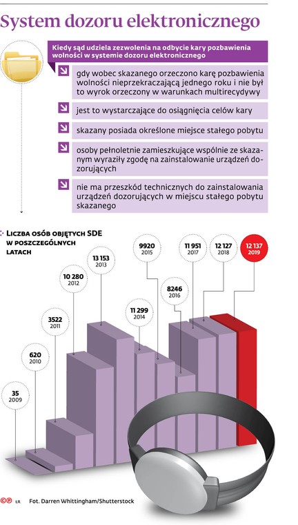 System dozoru elektronicznego